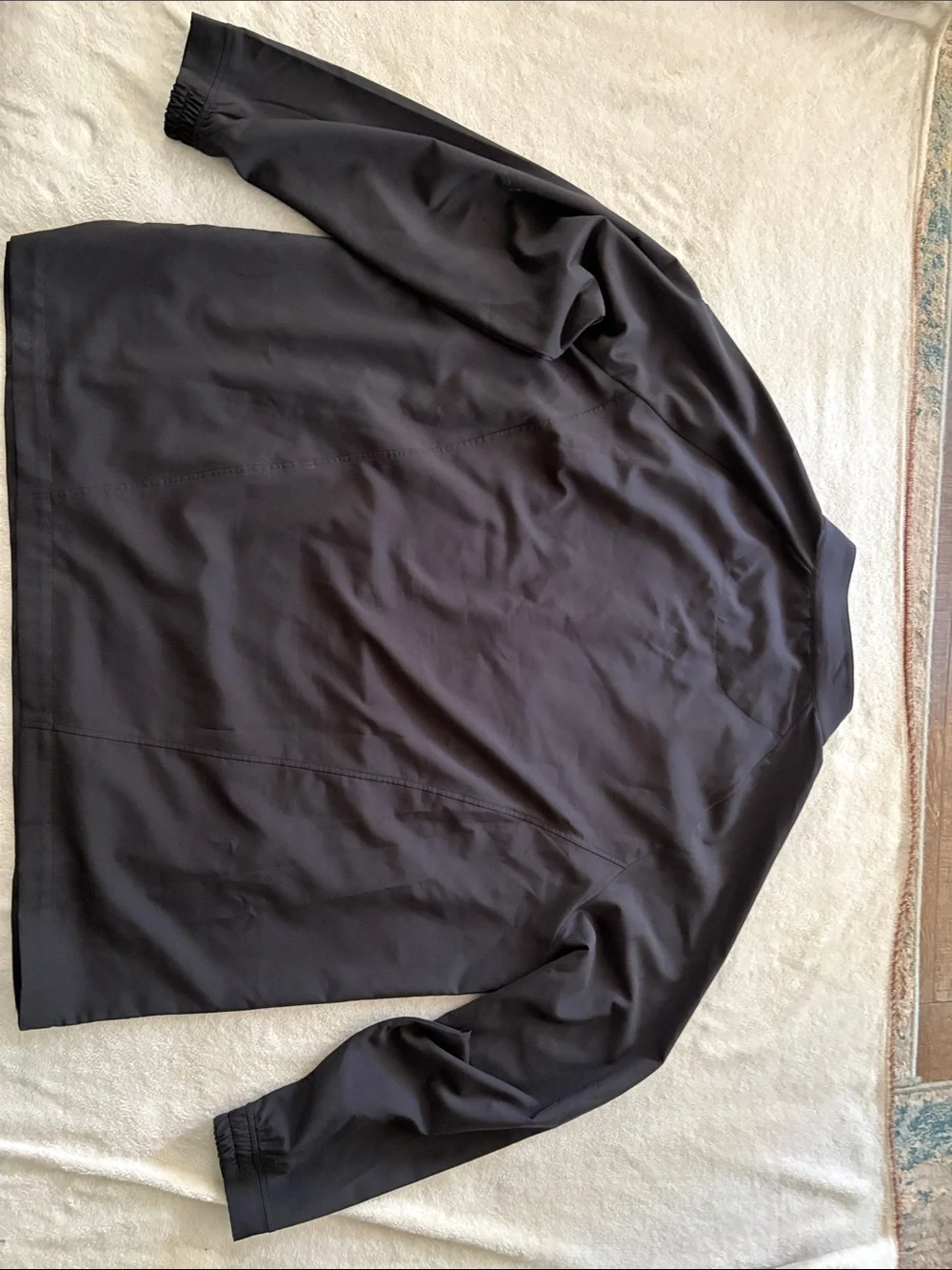 Reebok Golf Black 1/4 zip Jacket